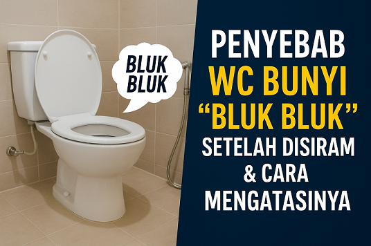 penyebab wc bunyi bluk bluk