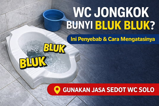 WC Jongkok Bunyi Bluk Bluk? Ini Penyebab & Solusi Ampuh