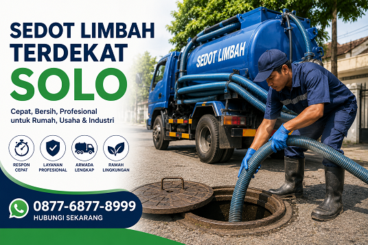 sedot limbah terdekat solo
